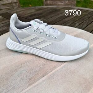 Adidas Women's QT Racer Sport Low Top Running Shoe Grey Mint Q46322 Size 9